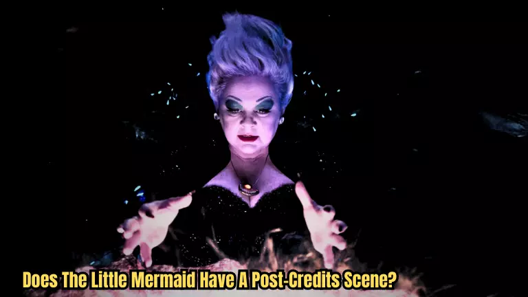 does the little mermaid have a post credits scene