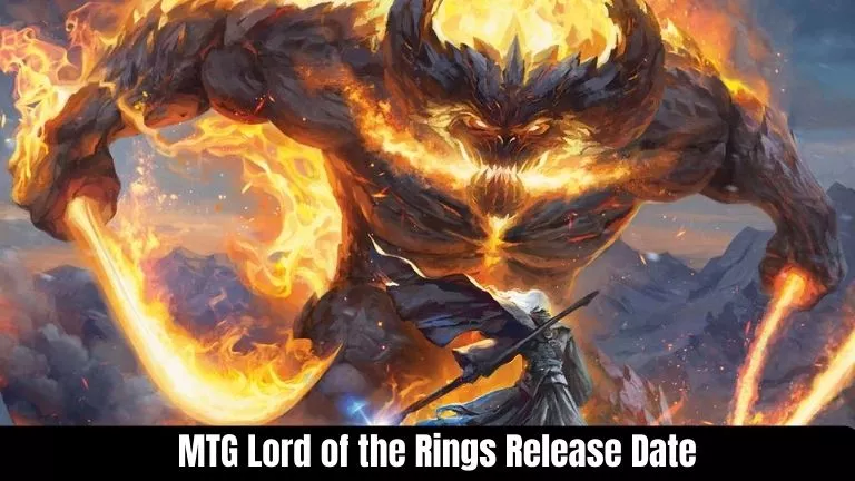 MTG Lord of the Rings release date