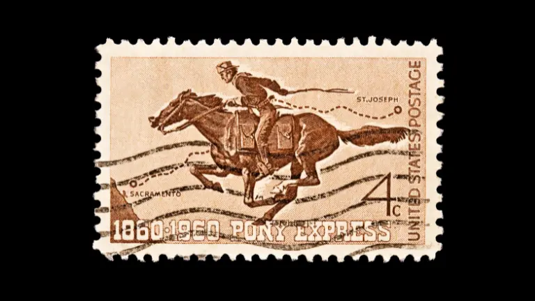 the birth of the pony express 1