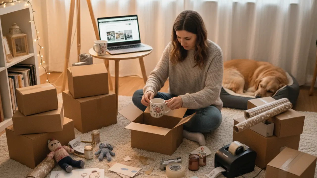 Handmade Products - The Etsy Side Hustle how to start a side hustle 2026 - side hustle ideas