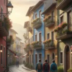 Charming colorful European old town with cobblestone street and vintage architecture in morning light representing top hidden gem cities for 2026