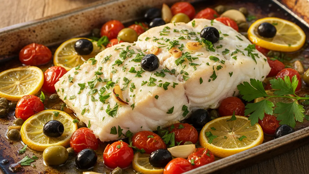 Mediterranean Baked Fish - The 30 Minute Dinner mediterranean recipes for beginners 2026