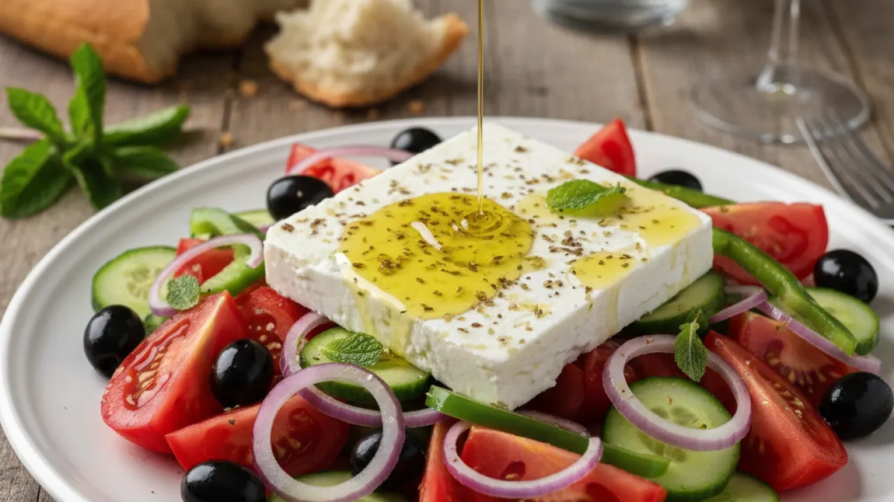 Traditional Greek Salad - The Honest Version mediterranean recipes for beginners 2026