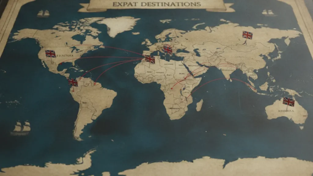 best countries for uk expats world destinations for british migrants