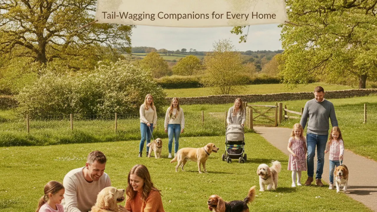 best dogs for families uk complete guide 2026