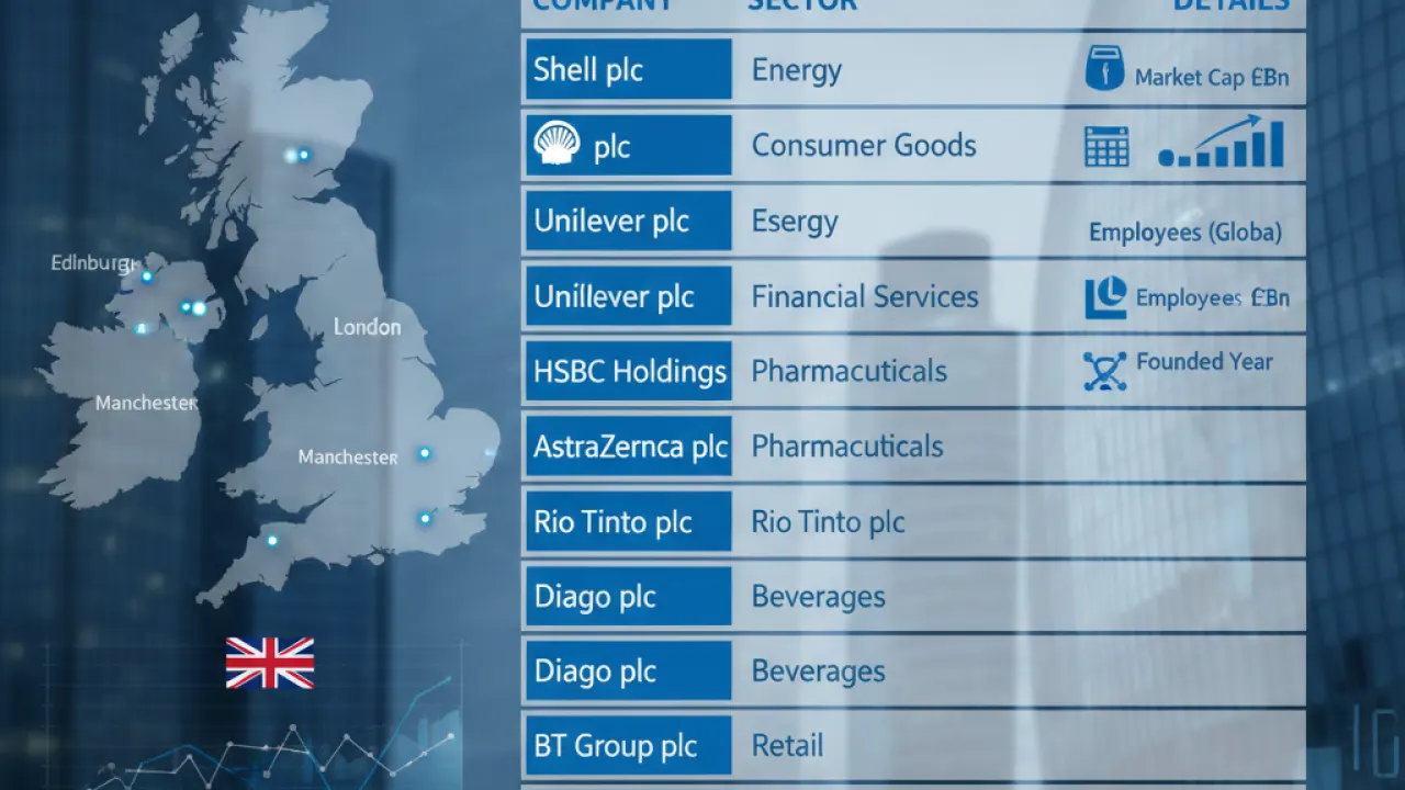 biggest companies in uk detailed information 2026