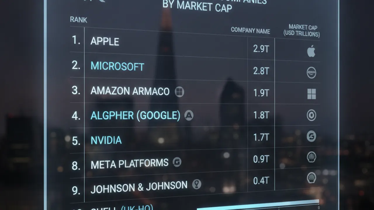 biggest companies in world detailed information 2026
