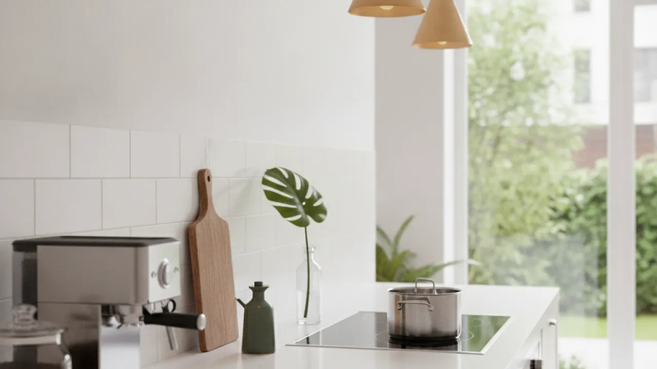 how to declutter home kitchen counter clear and tidy