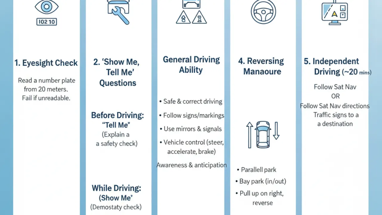 driving test uk tips detailed explanation 2026