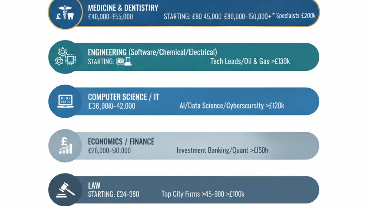 highest earning degrees uk detailed information 2026