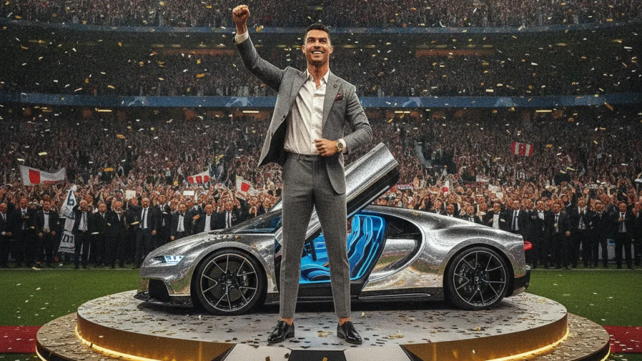 highest paid athlete in world football star celebrating stadium