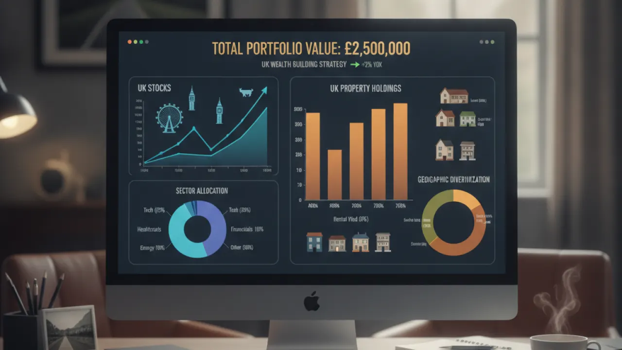 how to become rich uk investment and savings chart