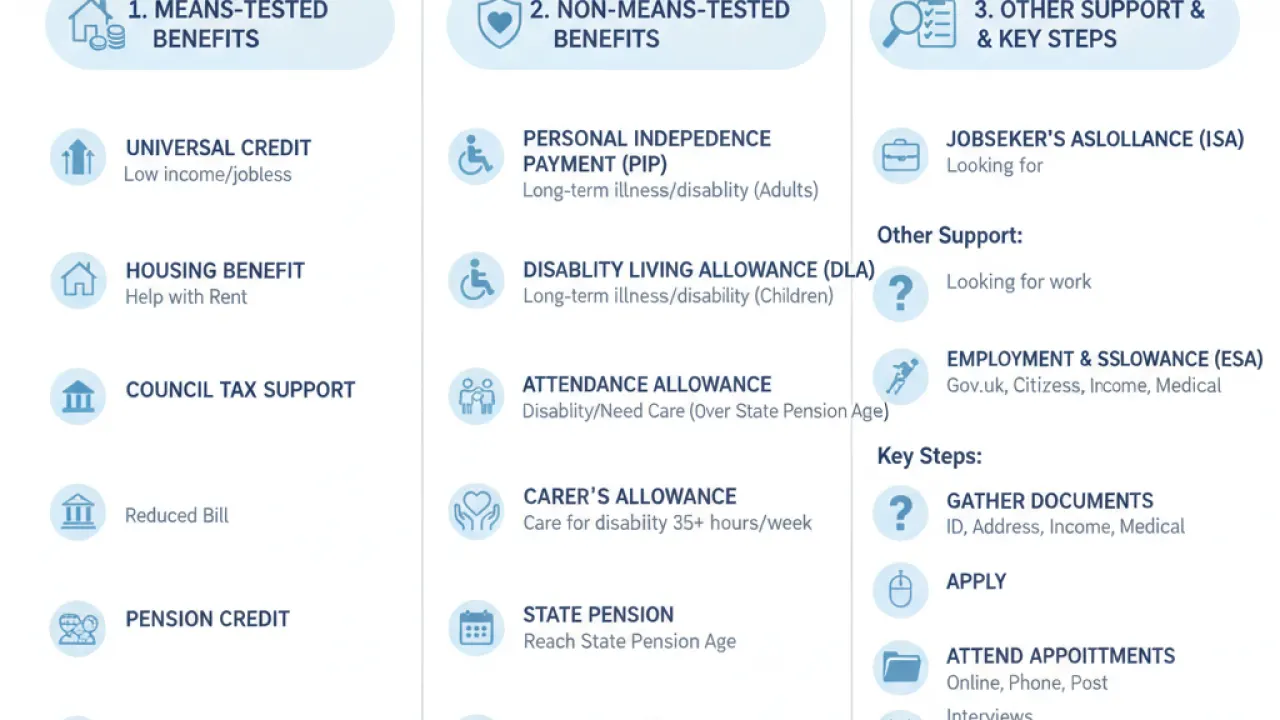 how to claim benefits uk detailed information uk 2026