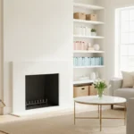 how to declutter home living room with donation box