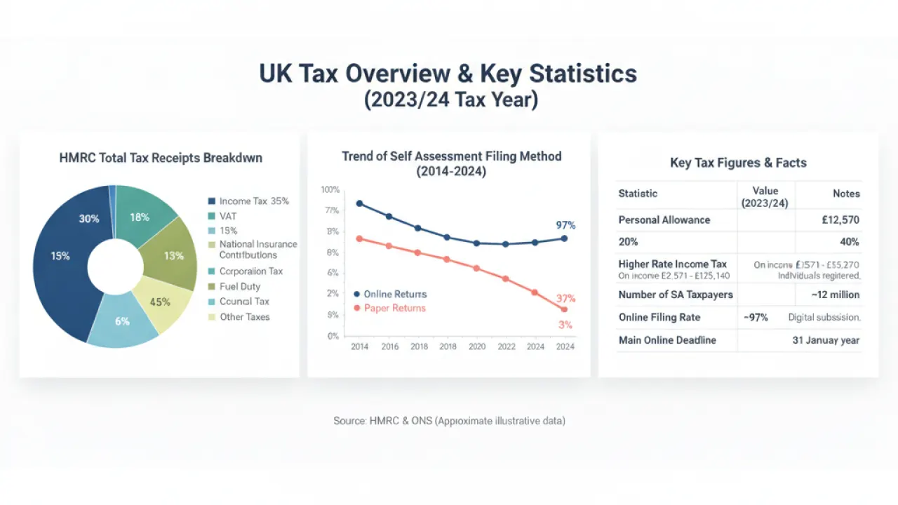 Reviewing financial records and paperwork before starting how to file a tax return uk