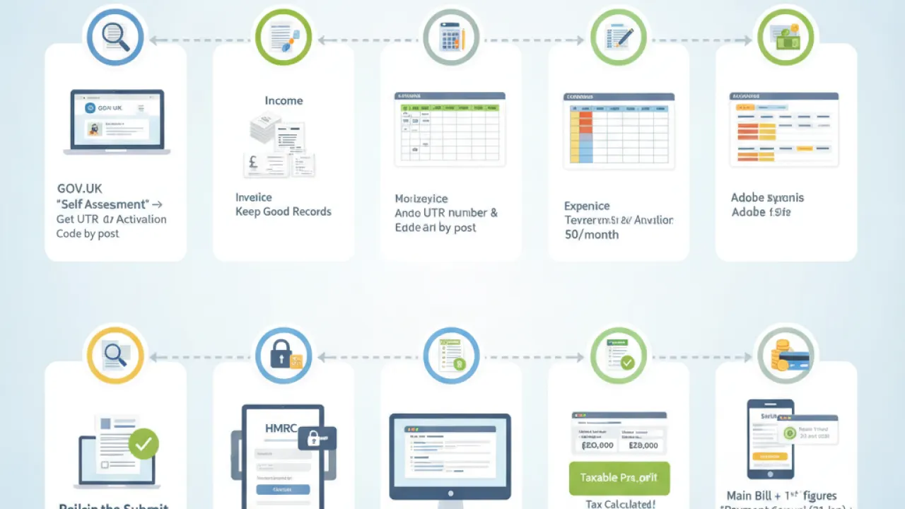 how to file tax return uk practical real world application uk