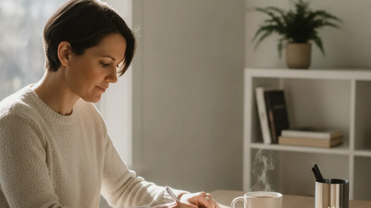 how to focus and concentrate at a clean minimal desk