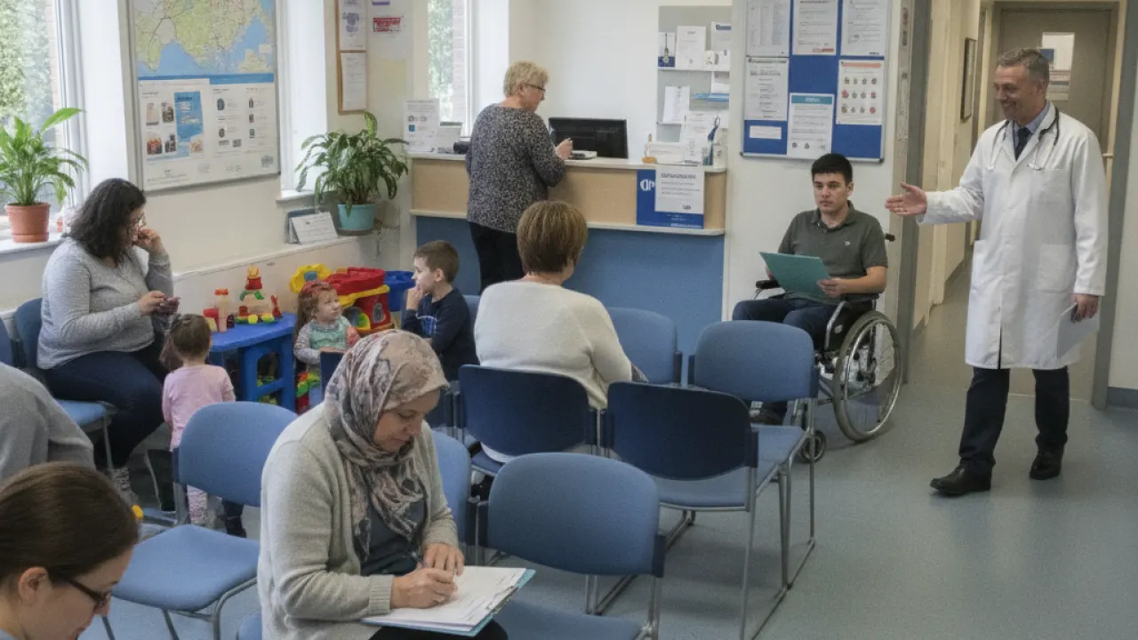 how to get nhs number uk registering at gp surgery