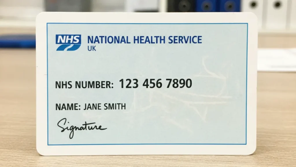 how to get nhs number uk nhs card official registration