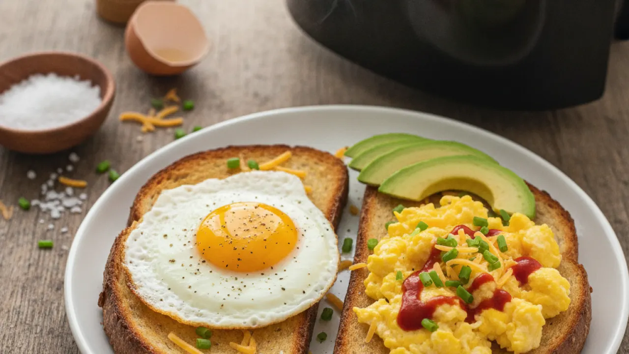 air fryer recipes for beginners - Breakfast in the air fryer is quick and