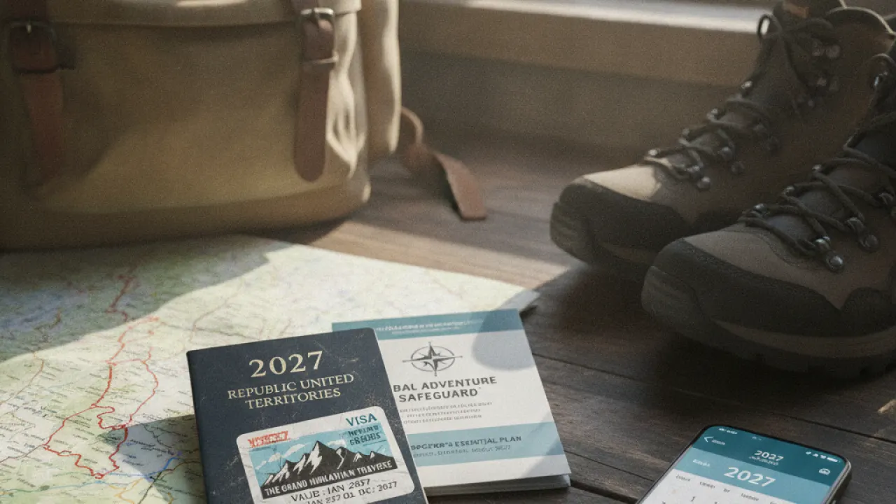 backpacking checklist 2027 documents passport