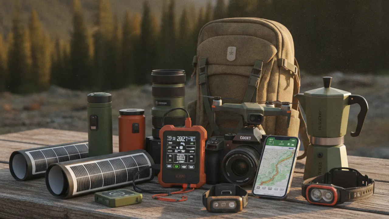 backpacking checklist 2027 tech gadgets phone