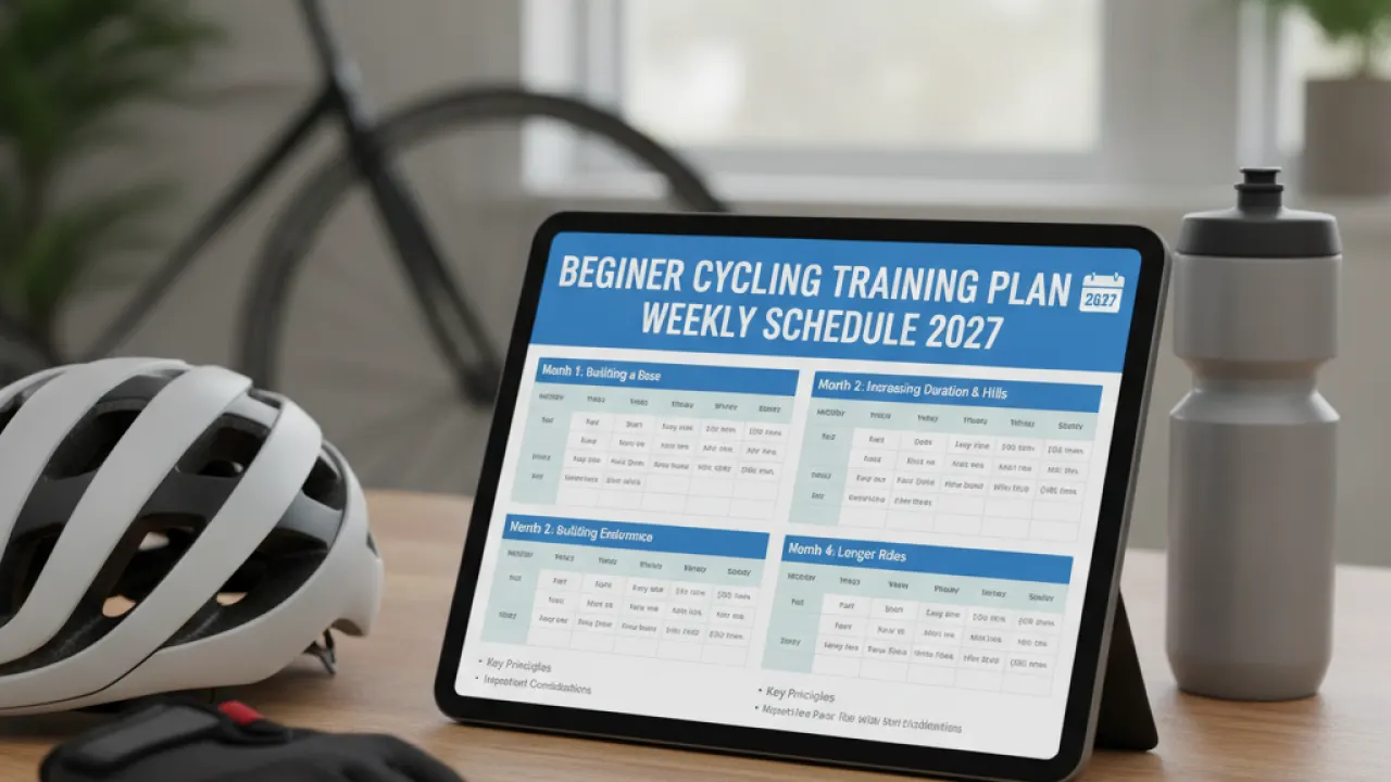 cycling for beginners guide 2027 training plan schedule