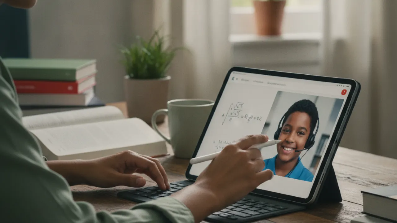 3. Online tutoring - how to start a side hustle in 2026