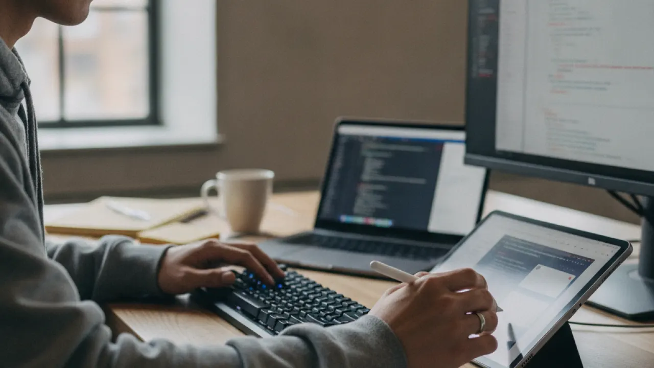 6. Web and app development on the side - how to start a side hustle in 2026