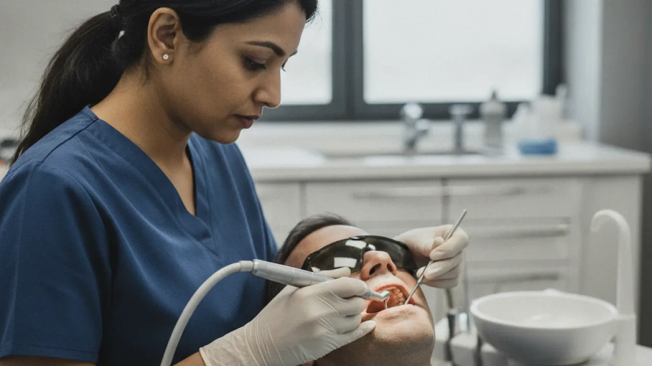 8. Dentist - AUD $100,000 to $200,000  -  highest paid jobs in australia 2026