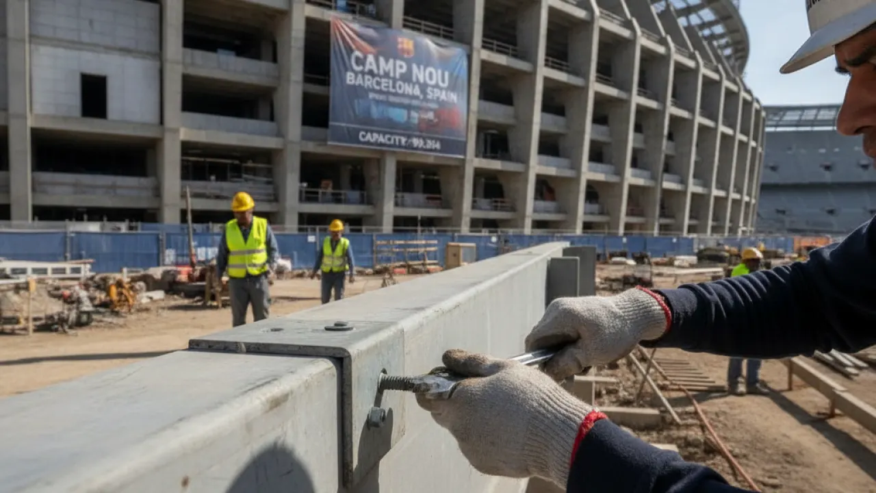 9. Camp Nou, Barcelona, Spain - 99,354 (after redevelopment)  -  biggest stadiums in world 2026