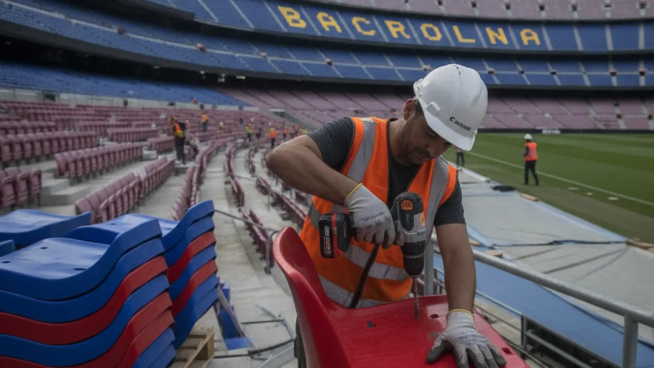 9. Camp Nou, Barcelona, Spain - 99,354 (after redevelopment)  -  biggest stadiums in world 2026