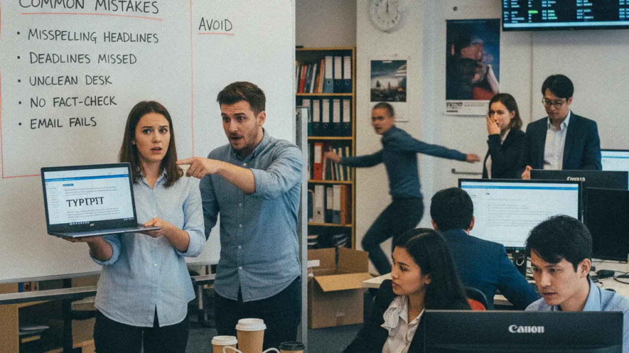 Common Mistakes to Avoid - how to be more productive at work without burning out