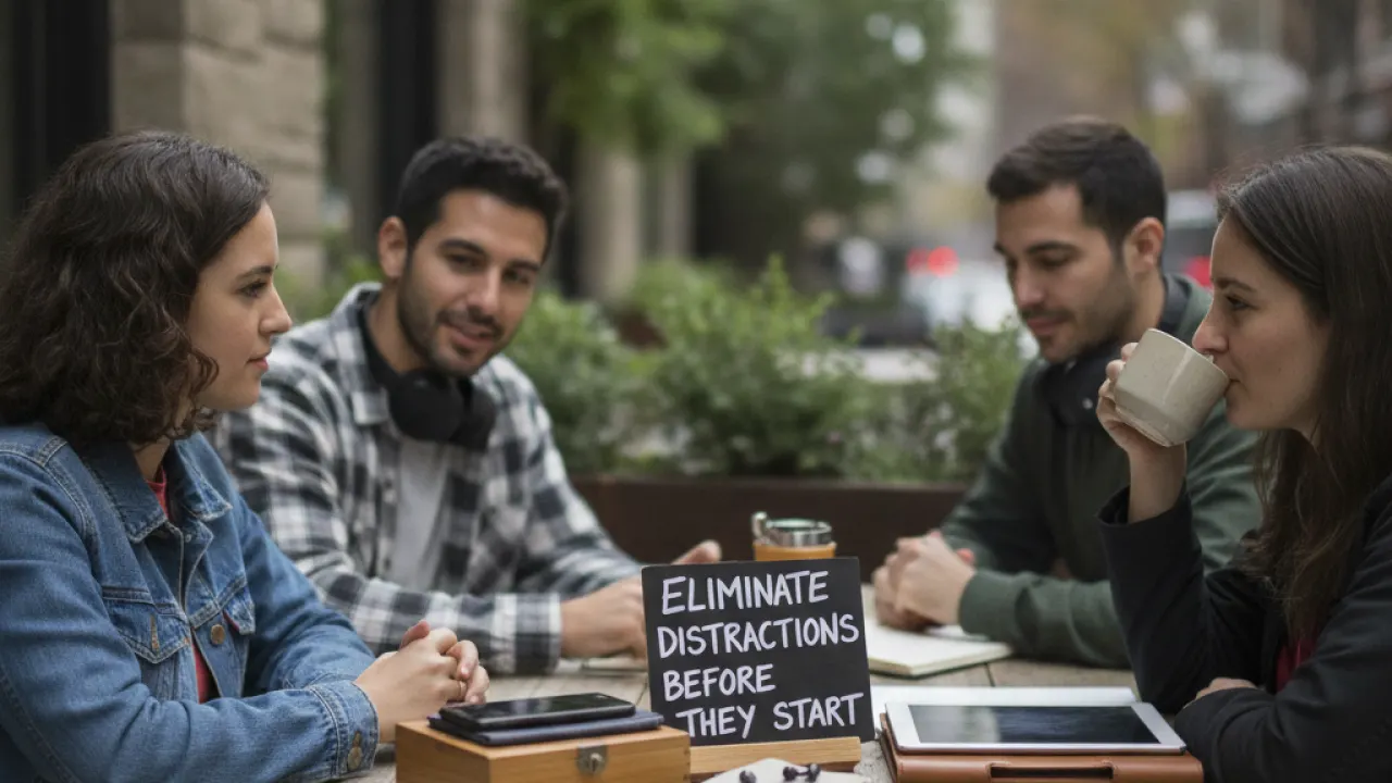 Eliminate Distractions Before They Start - remote work tips that actually improve your focus