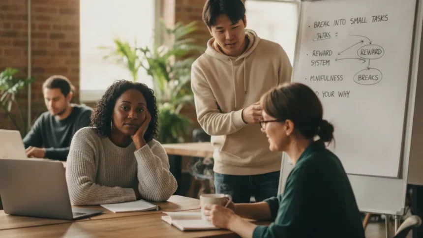 how to stay productive when you have no motivation featured image