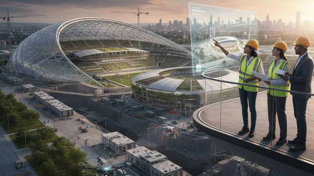 Future of Stadium Development  -  biggest stadiums in world 2026