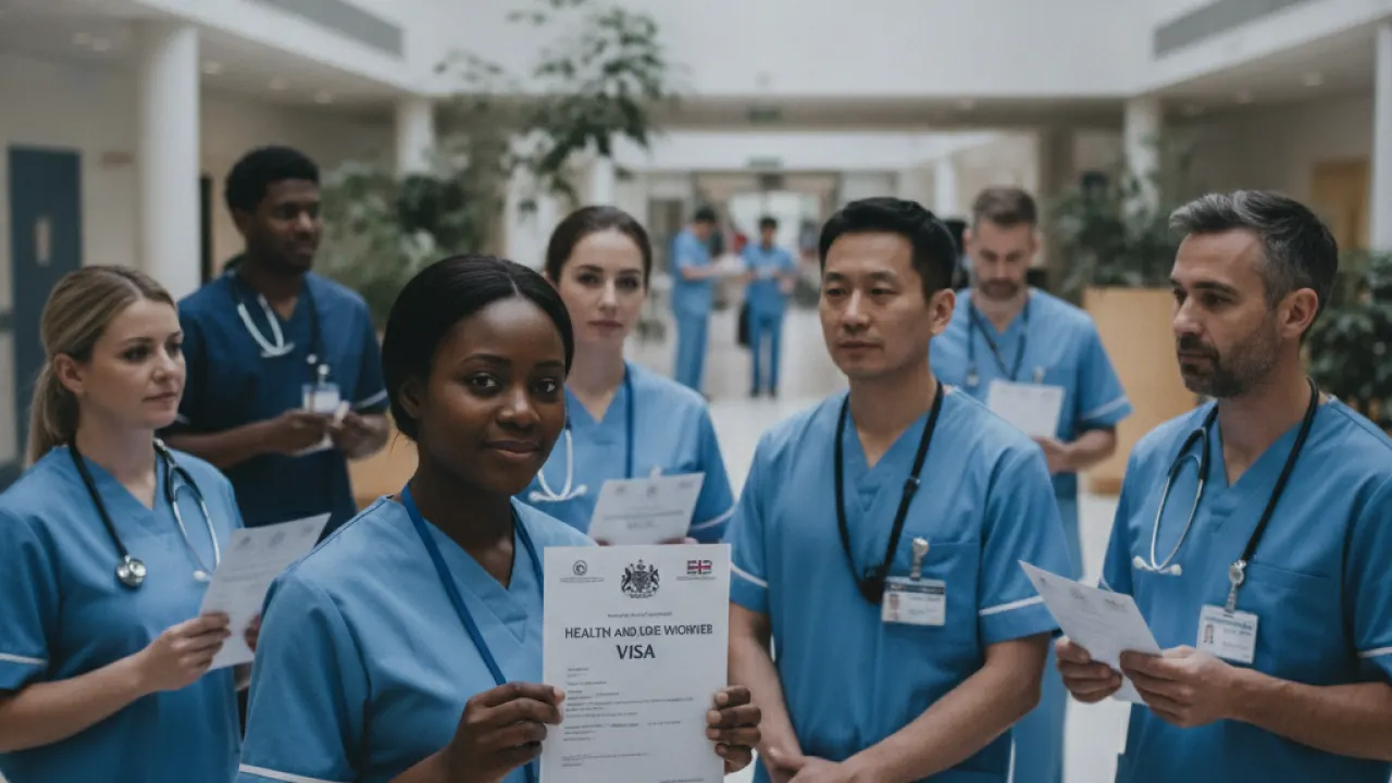 Health and Care Worker Visa  -  uk visa fee 2026