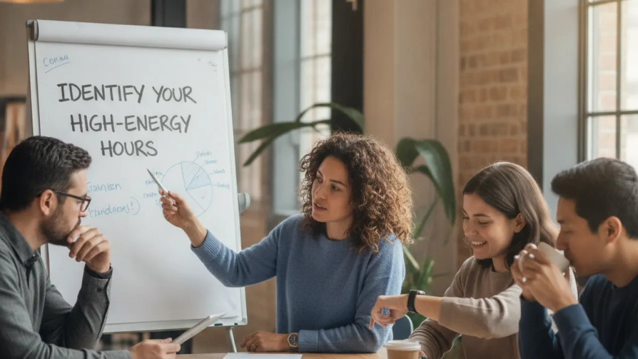 Identify Your High-Energy Hours  -  how to stay productive when you have no motivation