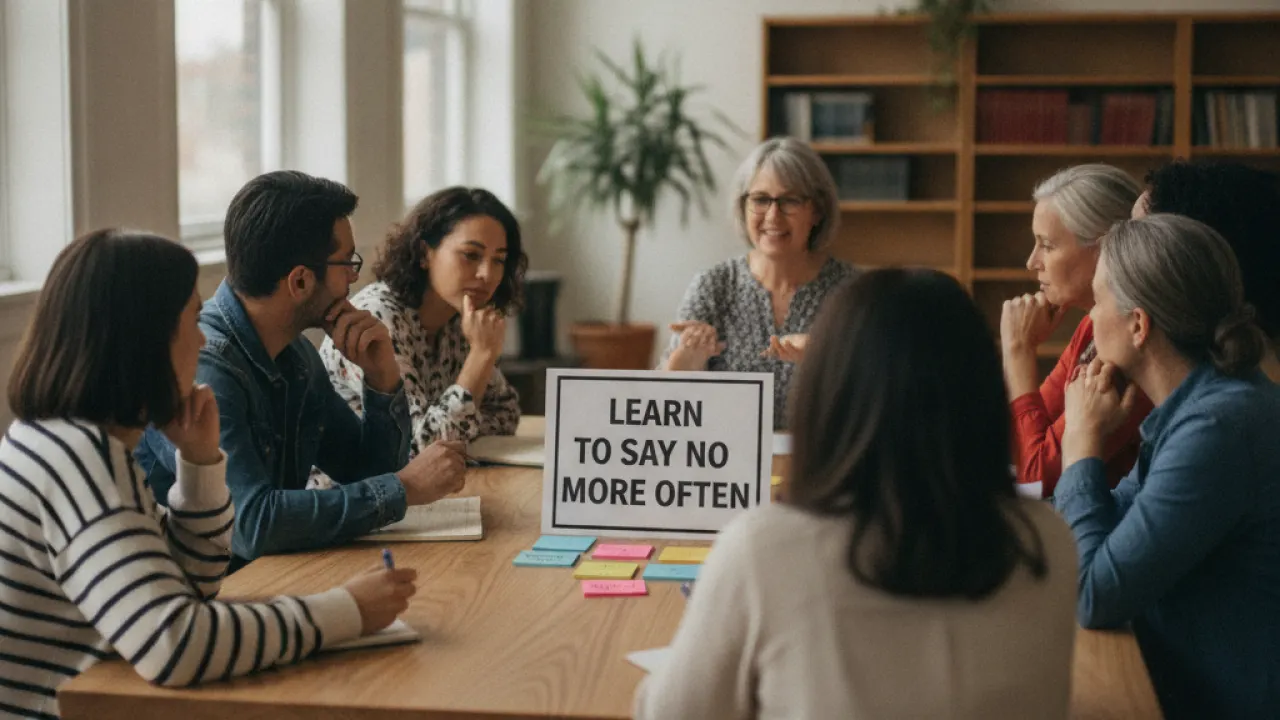 Learn to Say No More Often - how to be more productive at work without burning out