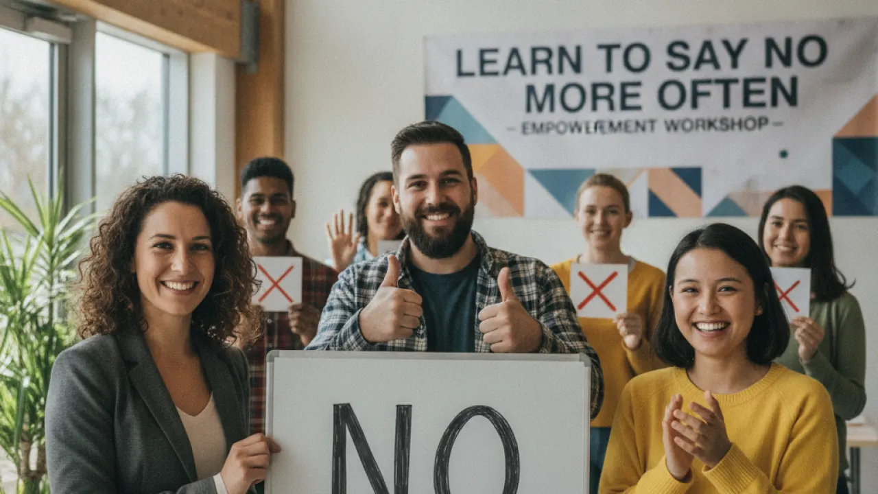 Learn to Say No More Often - how to be more productive at work without burning out