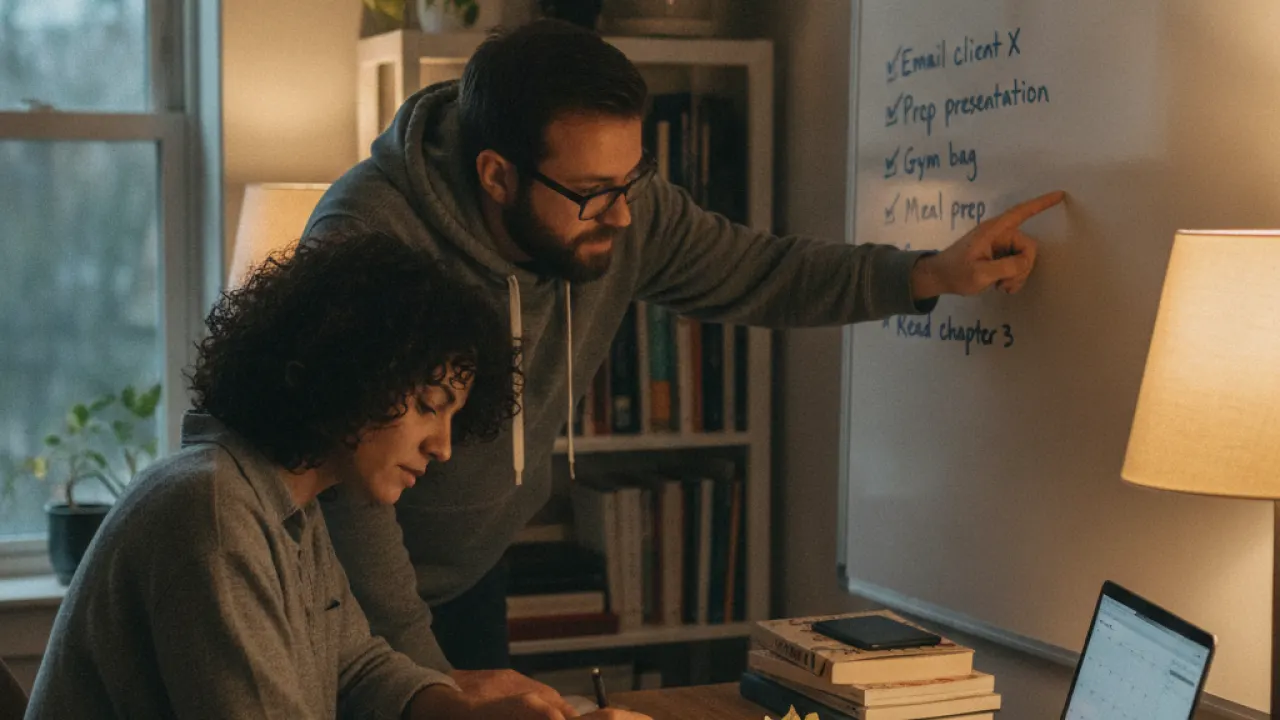 Plan Your Day the Night Before - productivity hacks