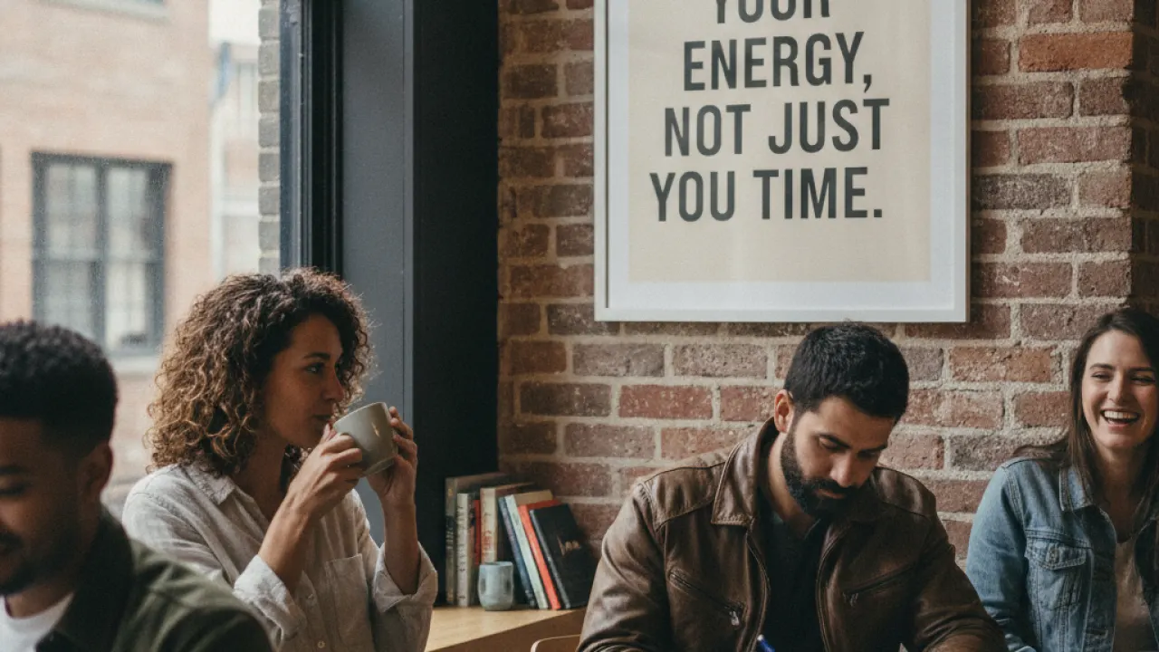 Protect Your Energy, Not Just Your Time  -  how to be more productive at work without burning out