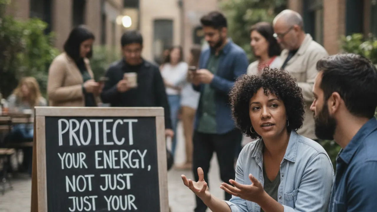 Protect Your Energy, Not Just Your Time  -  how to be more productive at work without burning out
