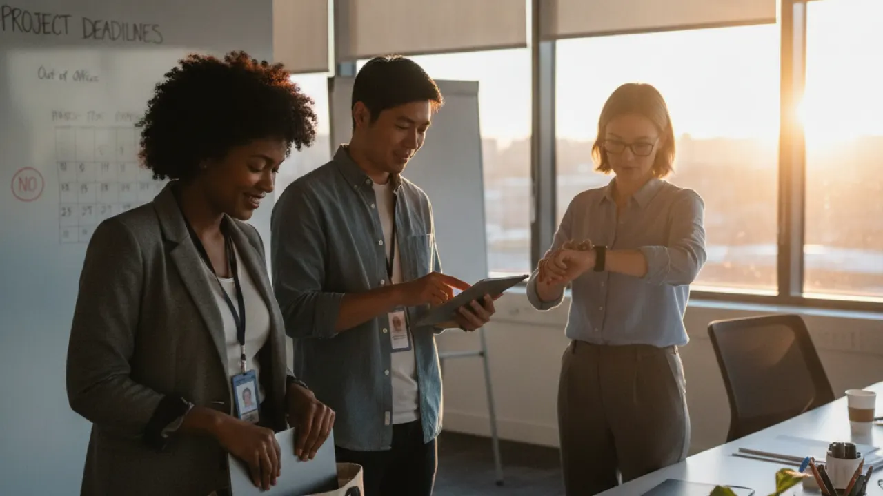 Set Clear Boundaries Around Work Hours  -  how to be more productive at work without burning out