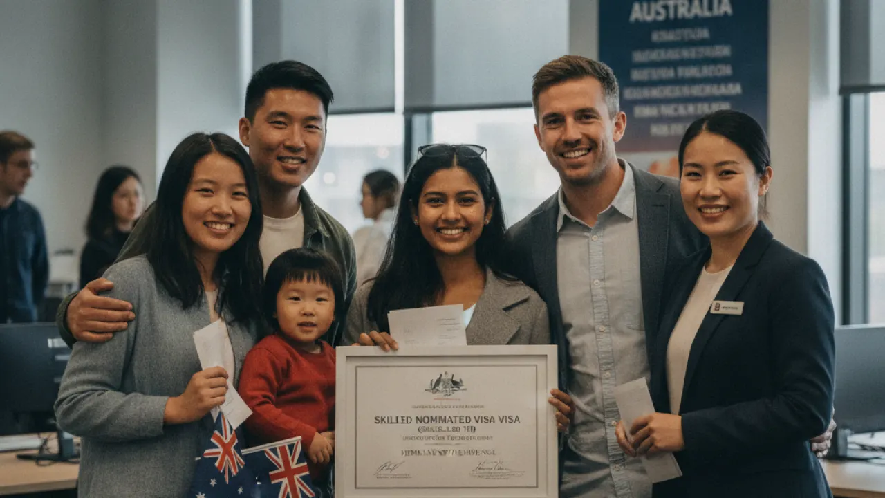 Skilled Nominated Visa (Subclass 190)  -  how to move to australia from uk 2026
