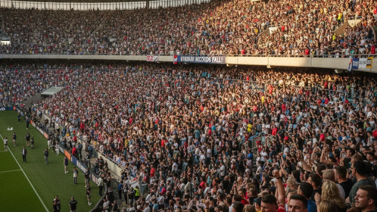Stadium Records Beyond Capacity  -  biggest stadiums in world 2026