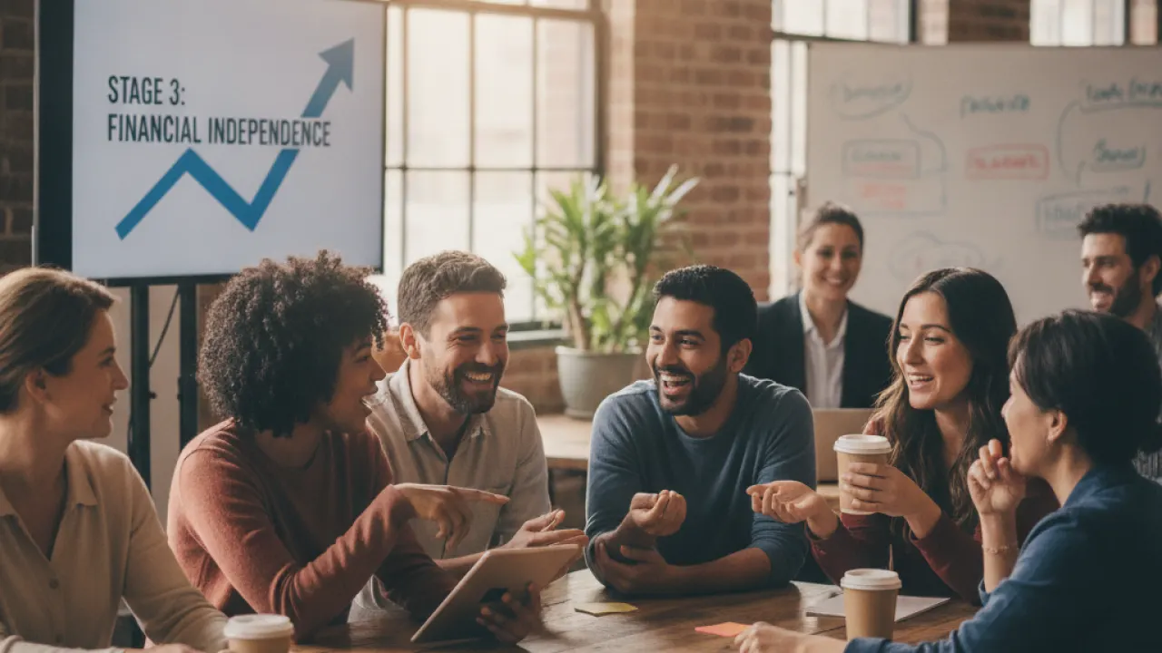 Stage 3: Financial Independence  -  how to become rich uk 2026