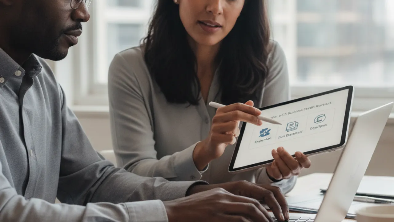 step 2 of how to build business credit is registering with business credit bureaus