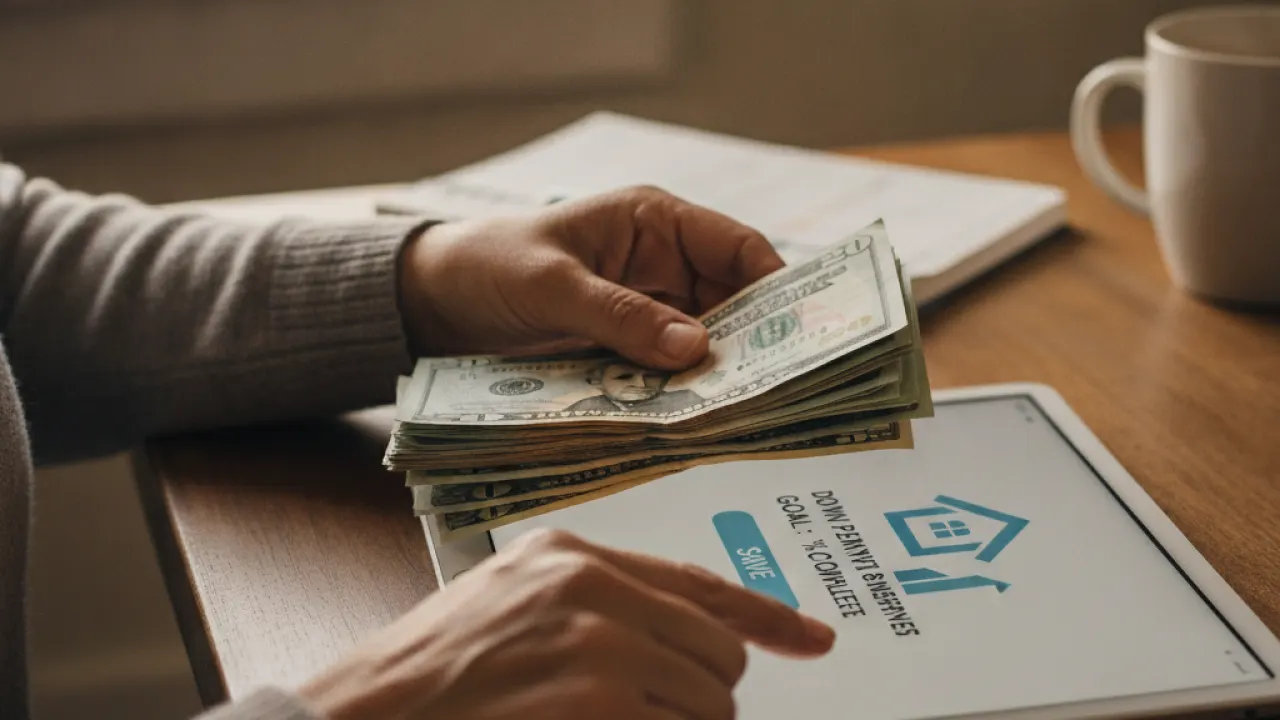 Step 3: Save the down payment and reserves - how to buy your first home in 2026