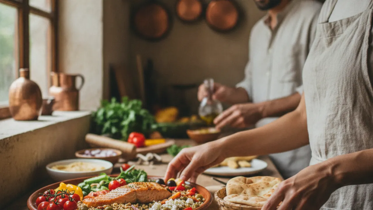 The Mediterranean meal template - best foods for a healthy heart in 2026